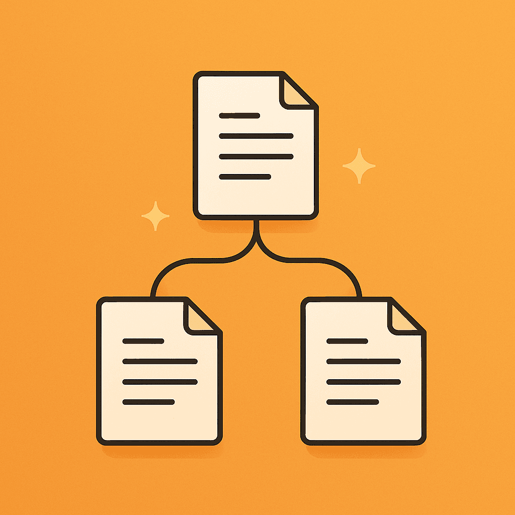 One lead magnet branching into two more through a referral link